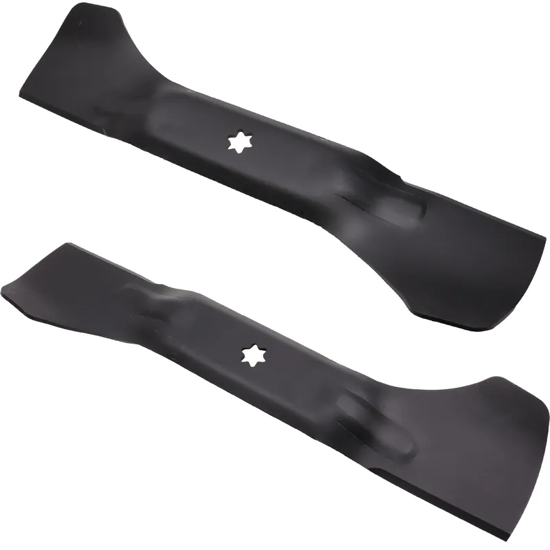 Geprüft 2x 54cm Rasentraktorklingen-Satz Gartenland GL 22.0/105 20-105 17.5/105 15,5-105